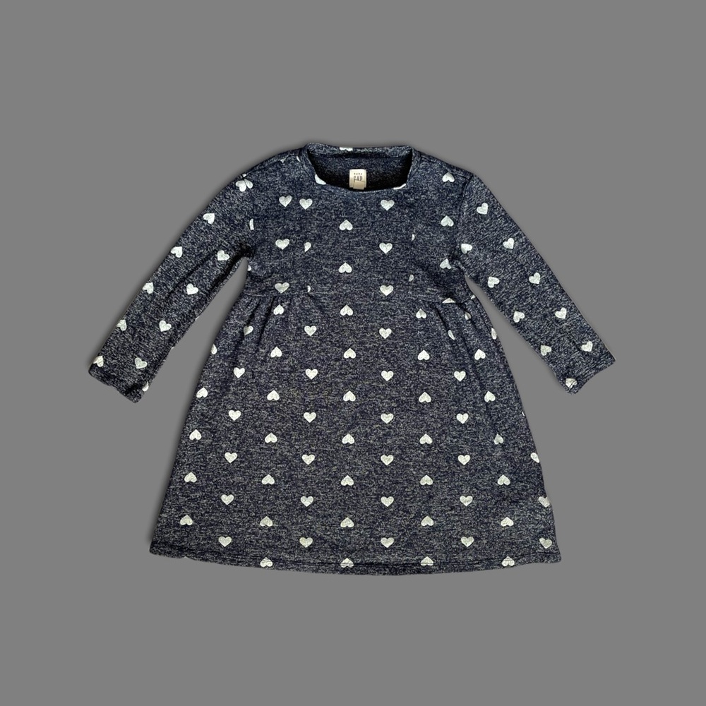 Gap grey heart dress